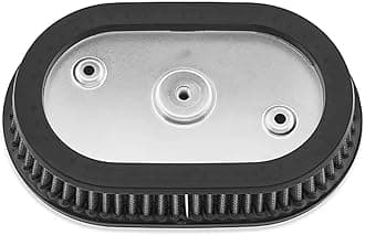 High-Flo Replacement Air Filter Element For Ventilator - Milwaukee-Eight Engine '18-later Softail and '17-later Touring and Trike Models Equipped with 114 Air Cleaner (Grey114 Air Filter Element)