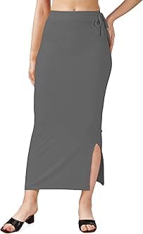 Lycra Saree Shapewear Petticoat for Women, Cotton Blended,Petticoat,Skirts for Women,Shape Wear Dress for Saree