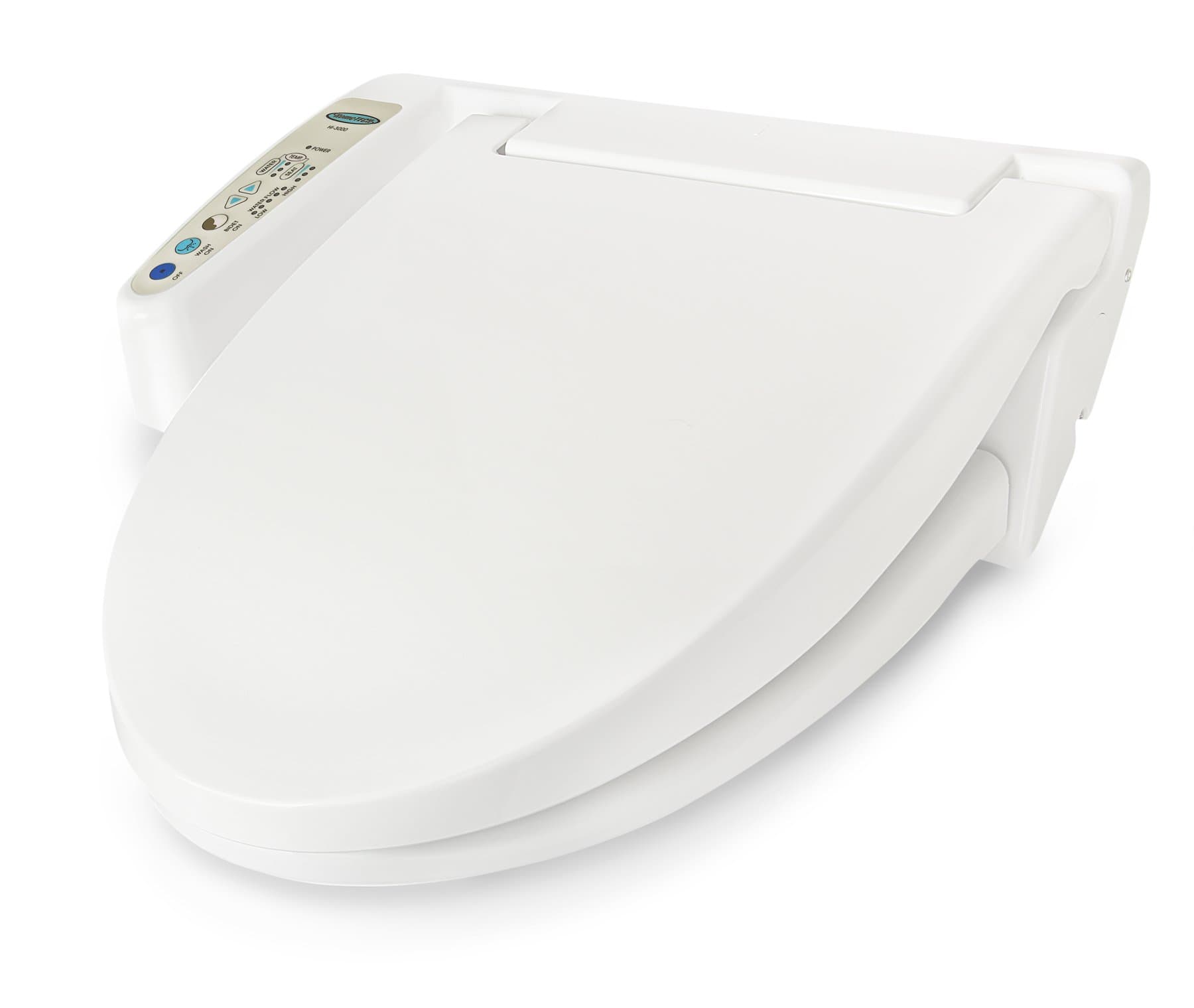 Feel Fresh HI-3000WT Round Basic Electric Bidet Seat White