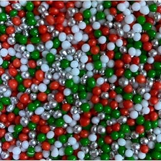 Cake N Bake Christmas Themed Edible Sprinkles (35g, 2mm)