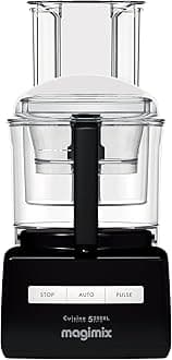 5200XL Food Processor - Multifunctional 7 in 1 Food Preparation, 3.6L BPA-Free Bowl, Professional Quality Ultra-Sharp Blades, Quiet Energy Efficient 1100W Motor With 30 Year Guarantee - Black