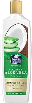 Parachute Advansed Smooth & Silky Shampoo with Aloe Vera & Coconut, Nourishes & Provides Shinier Hair, Repairs Damaged & Split Hair, 0% Harmful Chemicals, 340ml