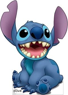 Cardboard People Stitch Cardboard Cutout Standup - Disney's Stitch