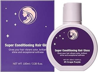 Super Gloss Color Conditioning Gloss – Rinse Out Semi-Permanent Hair Gloss That Enhances Color And Boosts Shine & Hydration - 100ml Hair Color Depositing Shine Gloss