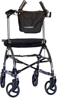 UPWalker Original Upright Walker - Size Standard (Stand Up Rolling Mobility Walking Aid with Seat)