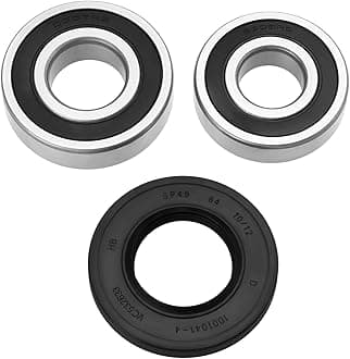 1 Set Washing Machine Ball Bearing and Seal Kit Bearing 6306 6307 2RS Shaft Seal 45x84x10/12 Repair Kit Compatible with Samsung Washing Machine