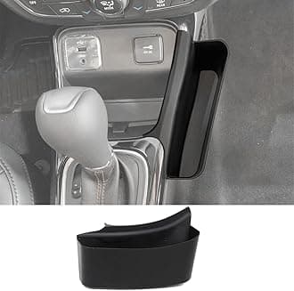 Center Console Organizer Gear Shift Storage Tray Compatible with Jeep Compass Trailhawk North Sport Limited Latitude 2017 2018 2019 2020 with Auto Transmission (Pack of 1)