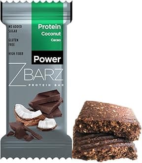 Zbarz Fruit & Energy Bars, vegan, vegetarian, and without added sugar (Mix Box, 12 x Bars) - Sport energy bars made from fruits & nuts for everyday use, cycling, hiking, fruit bars (Coconut Cocoa)
