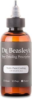 Dr. Beasley's Matte Paint Coating - Ceramic Protects Matte & Satin from Staines, Dirt, Contaminants, UV Year Round. Repels Water to Self Clean. Gives No Gloss Factory New Look, 4 oz