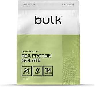 Pea Protein Isolate Powder, Vegan Protein Shake, Chocolate Mint, 1 kg