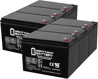 Mighty Max Battery ML7-12 - 12 Volt 7.2 AH SLA Battery - Pack of 6