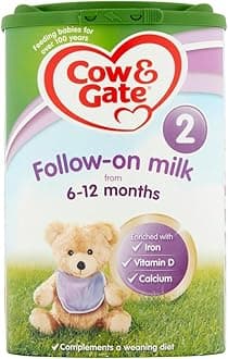 Cow & Gate 2 Follow On Baby Milk Powder Formula, 6-12 Months, 800g