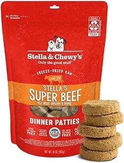 Stella & Chewy's Dog FD Stella's Super Beef Patties-14 oz