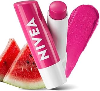 Watermelon Shine 4.8g Lip Balm|24 H Melt in Moisture Formula|Natural Oils|Glossy Finish,4.8 g (Pack of 1)