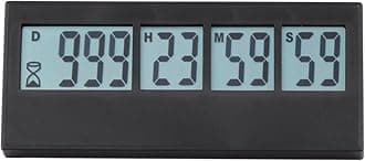 AIMILAR Digital Countdown Days Timer - 999 Days Count Down Timer for Vacation Retirement Wedding Lab Kitchen (3-Year Warranty)