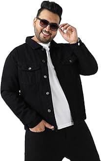 Men plusjaktp Denim Jacket (pack of 1)