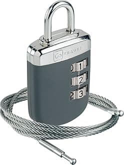 GO TRAVEL - Combination Link-Lock -supplied in assorted colours- Go 891