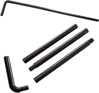 RangeMaster ShoulderWand Therapy Stretching Tool│Collapsible Stretching Bar│Physical Therapy Tool for Recovery and Increasing Motion (Black)