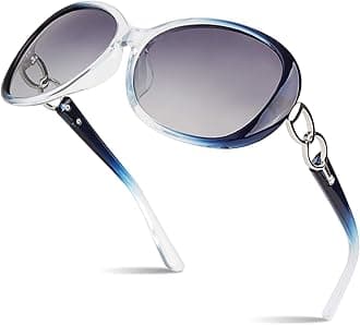 Sunier Sunglasses Womens Polarized Trendy Oversized Sun Glasses Fashion Ladies Shades 100% UV400 Protection S85