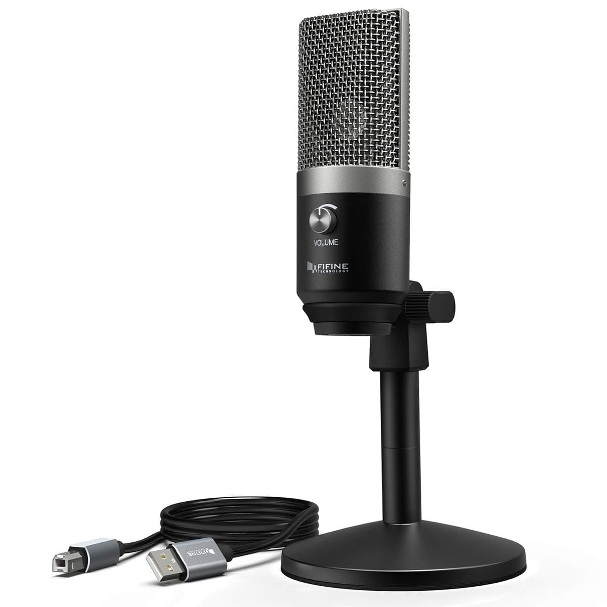 USB PC Microphone for Mac and Windows Computers, Optimized for Recording, Twitch Transit Playback, Voice Silence, Podcasting for Youtube, Skype Chats