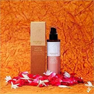 Anahata Mystic Hair Oil 100ml | Ayurvedic Hair Growth Oil with Organic Herbs & Natural Oils | Anti-Hair Fall, Dandruff Control & Scalp Nourishment | For Long, Strong & Shiny Hair – All Hair Types
