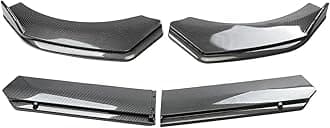 Compatible with Skoda Octavia VRS Superb Car Front Bumper Chin Lip Spoilers Body Kits Splitter Skirt Diffuser Protection Guard Covers(Carbon Fiber Look)