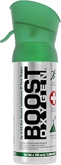 Boost Oxygen Pocket Size Natural 3L Canister | Respiratory Support for Aerobic Recovery, Altitude, Performance & Health (1 Pack)