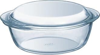 – Pyrex Essential Casserole Round 2.1L - Durable Borosilicate Glass for Versatile Cooking and Serving