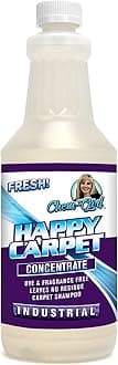 Premium Concentrate Carpet Shampoo, Removes Stains & Odors from Rugs, Mats & Upholstery, Deep Pet Spot Cleaner, Bissell & Hoover Steam Compatible | 1 Quart