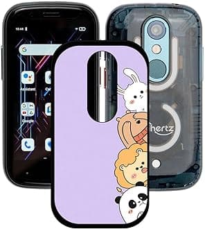 Case for Unihertz Jelly Star, Soft Slim Thin Black Protective Phone Cover Flexible TPU Protection Bumper Shell Case for Unihertz Jelly Star (3.0") - KE77