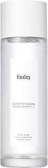 Huxley Secret of Sahara Toner: Extract It – pH-Balanced Hydrating Korean Toner, Watery Toning Water for Skin Prep After Cleansing, Lightweight Daily AM/PM Use | 120 mL / 4.06 fl. oz.
