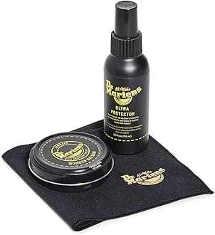 Dr. Martens Unisex's Kit 1 Shoe Care Product Set, Black, One Size