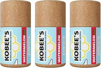 3 pack - Kobeesco Lip Balm, Lip Moisturizer, Lip Cure, Lip Balm, Nourishing Lip Treatment (Watermelon)
