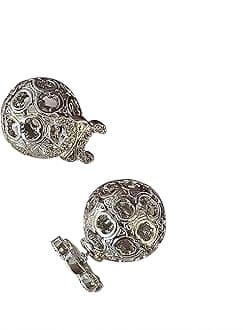 Retro French 22k Gold Earrings Women'S High-End Light Luxury Niche Stud Earring For Ladies Temperament Earrings Women