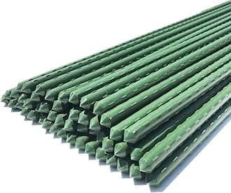 WAENLIR Garden Stakes 48 inch 4ft Sturdy Tomato Stakes, Plant Stakes for Outdoor Plants, Plant Support Sticks for Gardening, Pack of 50