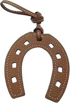 GGOOB Cute Keychain Y2k Accessories Vegan Leather Bag Charms for Handbag Hanging Ornament Aesthetic 2024 Trendy