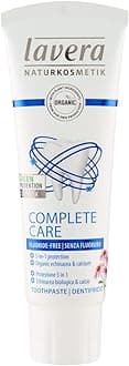 Lavera Toothpaste (Complete Care) - With Organic Echinacea & Calcium (Fluoride-Free) 75ml/2.5oz