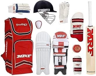 Grand Edition (Genius) VK-18 Virat Kolhi Complete Cricket Kit Size 4 (Ideal 8-12 Year)