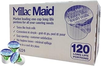 Millac Maid Skimmed Milk Pots Pack of 120