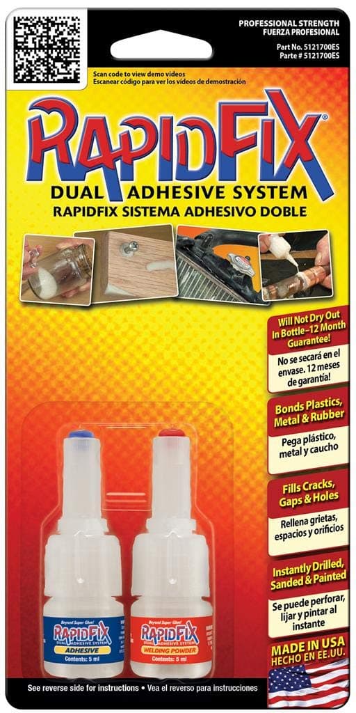 RapidFix - 5121700ES Dual Adhesive System, 5 mL