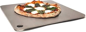 THERMICHEF by Conductive Cooking Square Pizza Steel (3/8" Deluxe Version, 14"x14" Square)