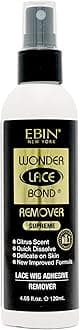 Wig Adhesive Remover Spray Enhanced - 4.05 fl.oz./120ml Gently removes Wig Glue and Tape adhesives Quickly and Safely. Gentle on Skin, with a Mist Pump and Nozzle Cap for Easy