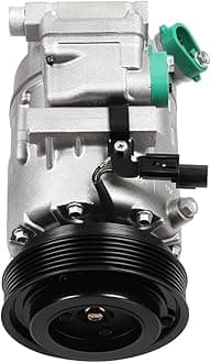cciyu Air Conditioning Compressor for Hyundai Sonata 2.4L 3.3L for Kia Magentis 2.7L 2006-2008 Replaces AC Compressor for Car VS18