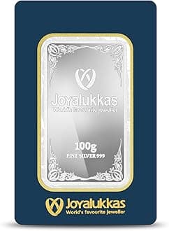 100 Gram (999 Purity) Blister Packed Silver Bar