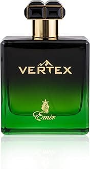 Vertex Emir Unisex Fragrance 3.4 Fl Oz | A Fruity Perfume for Men and Women with Invigorating Notes of Orange, Bergamot | Sophisticated Blend of Pineapple and Jasmine
