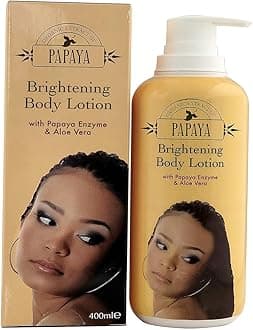 OMIC Organic Extract of Papaya Body Lotion 400ml - Formulated to Nourish and Moisturise Skin, with Kojic Acid and Papaya