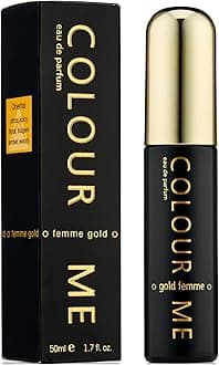 Colour Me Gold Femme - Fragrance for Women - 50ml Eau de Parfum, by Milton-Lloyd