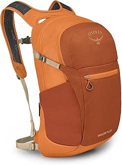 Osprey Daylite Plus - Versatile Comfortable Large Daypack - Everyday Travel Hiking - Umber/Tequila Sunrise O/S
