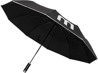 MOKOBARAThe Em City Umbrella UV Protection Unisex Auto Open and Close Umbrella Use for Rain, Monsoon, Sunlight, Windproof Automatic Umbrella for Men and Women | Travel Sleeve, Cover (Crypto, Regular)