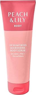 KP Bump Boss Microderm Body Scrub | 10% AHA (7% Glycolic Acid + 3% Lactic Acid) | Smooth, Silky-Soft And Radiant Skin | Clean, Non-Toxic, Cruelty-Free | 8.11 Oz